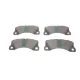 Колодки гальмівні (передні) Porsche Cayenne 02-/Macan 14-/Panamera 10-16/VW Touareg 02- (Brembo)