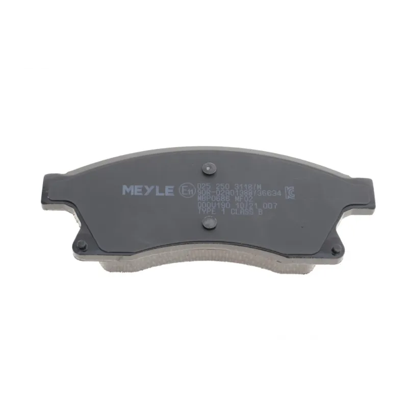 Колодки гальмівні передні MEYLE 025 250 3118/W для Chevrolet Aveo T300, Opel Astra J, 148x60.3x18.8 мм