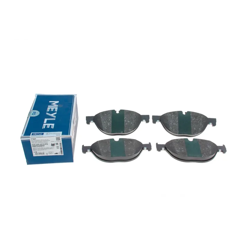Колодки гальмівні передні MEYLE 025 250 4519/PD для BMW 5 F10/F11/F07, 192.5x79.5 мм