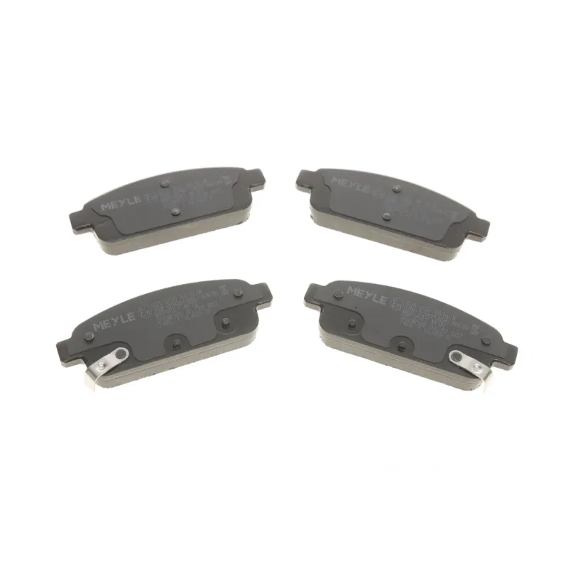 Колодки гальмівні задні MEYLE 025 250 9616/W для Chevrolet Cruze, Opel Astra J, 116.6x42.7x16.1 мм