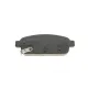Колодки гальмівні задні MEYLE 025 250 9616/W для Chevrolet Cruze, Opel Astra J, 116.6x42.7x16.1 мм