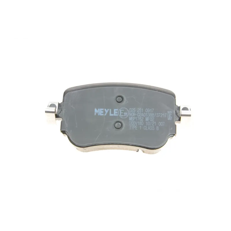 Колодки гальмівні задні MEYLE 025 251 0917 для Audi Q3, VW Golf, Seat Leon, Skoda Octavia, 104.2x51.9x16.7 мм