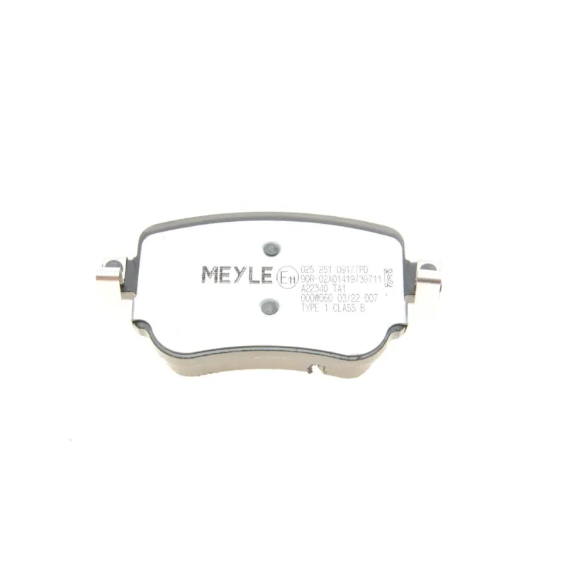 Колодки гальмівні задні MEYLE 025 251 0917/PD для Audi Q3, Skoda Octavia, Seat Leon, VW Golf, Passat B8
