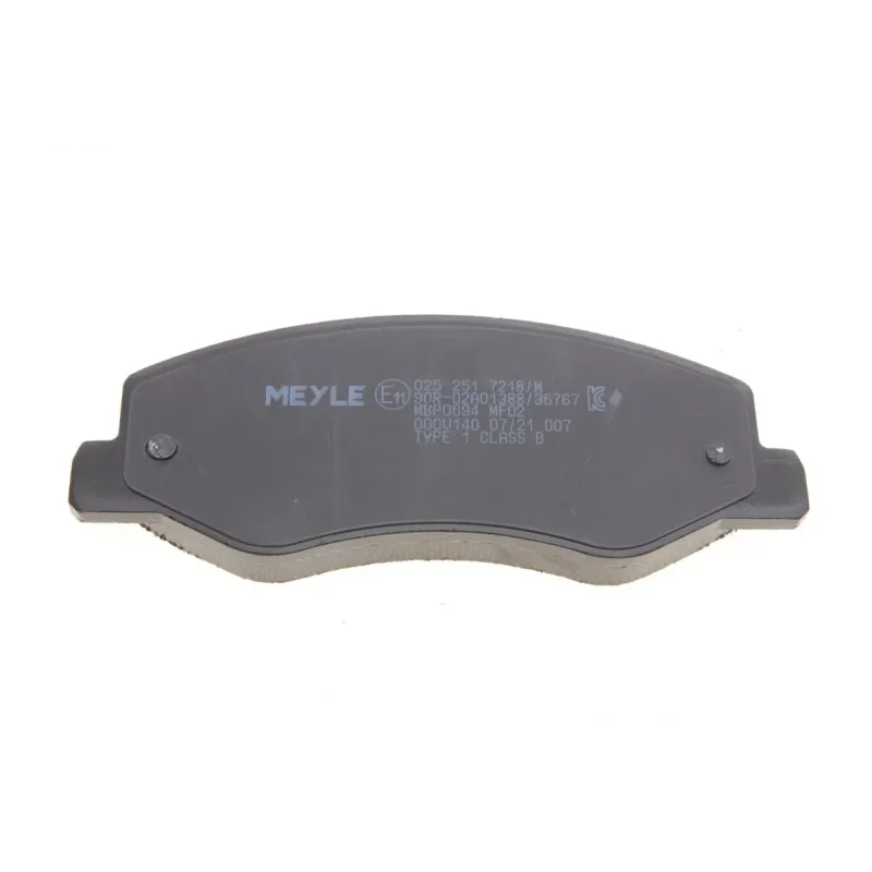 Колодки гальмівні задні MEYLE 025 251 7218/W для Renault Master III, Opel Movano B, Nissan NV400 (2010-), Brembo