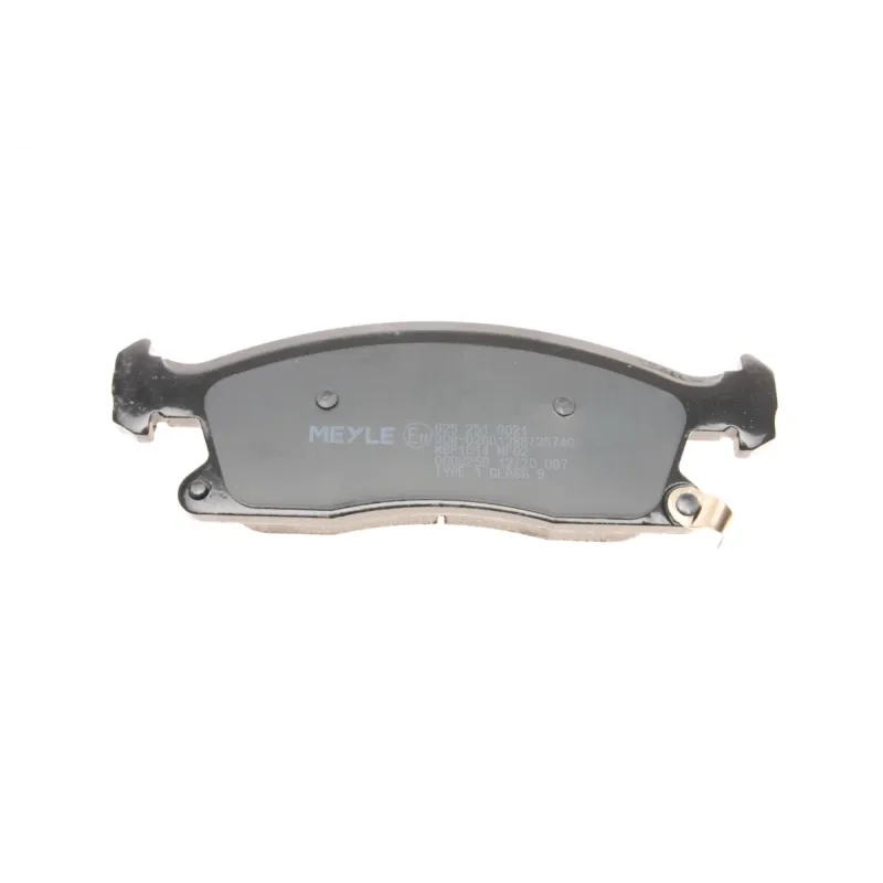 Колодки гальмівні передні MEYLE 025 251 9021 для Jeep Grand Cherokee IV (WK, WK2) 2010-, 194.6x64.1x19.2 мм