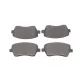 Колодки гальмівні передні MEYLE 025 252 6117 для Nissan Micra IV/V K13, Note E12 2010-2023, 116.5x52.6x17.3 мм