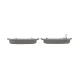 Колодки гальмівні передні MEYLE 025 252 6117 для Nissan Micra IV/V K13, Note E12 2010-2023, 116.5x52.6x17.3 мм