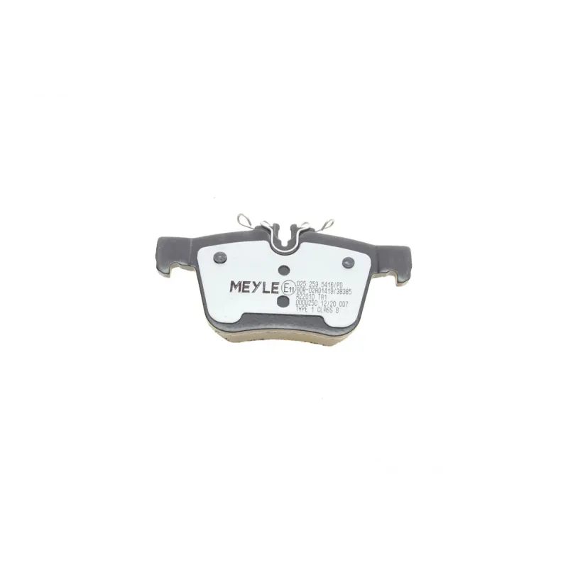 Колодки гальмівні задні MEYLE 025 253 5416/PD для Mercedes-Benz C-Class W205/A205/S205/C205 2014-, 15.4 мм