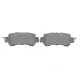 Колодки гальмівні задні MEYLE 025 255 4014 для Mazda CX-5 CX-3 (AKEBONO), 104.5x43x14.4 мм