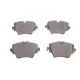 Колодки гальмівні передні MEYLE 025 256 1718 для BMW 2 Active Tourer (F45), 5 (G30), X1 (F48), 18.6 мм