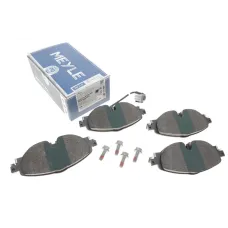 Колодки гальмівні передні MEYLE 025 256 8320/PD для VW Caddy IV, Golf VII, Passat B8, Skoda Octavia, Seat Leon 12- (з датчиком)