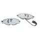 Колодки гальмівні передні MEYLE 025 256 8320/PD для VW Caddy IV, Golf VII, Passat B8, Skoda Octavia, Seat Leon 12- (з датчиком)