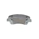 Колодки гальмівні передні MEYLE 025 256 9218 для Hyundai Elantra GT, Kia Ceed, Hyundai i30, 132.9x60x17.2 мм