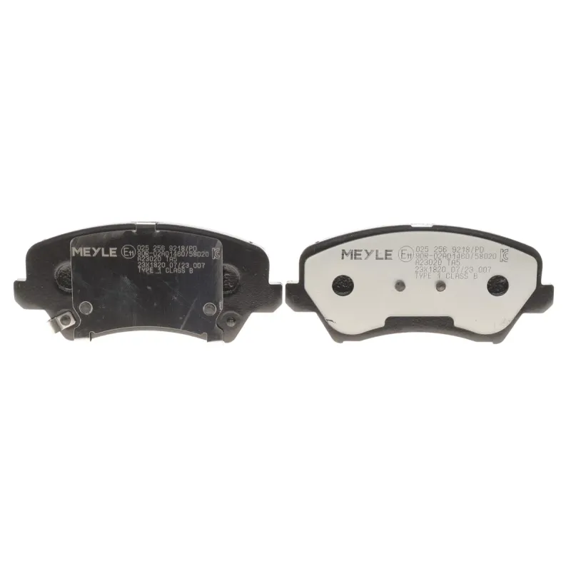 Колодки гальмівні передні MEYLE 025 256 9218/PD для Hyundai Elantra, Kia Ceed, Hyundai i30