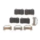 Колодки гальмівні задні MEYLE 025 257 4315/PD для Tesla Model S/X, Jeep Grand Cherokee IV, Chrysler 300C, 69.1x109.7x15.3 мм