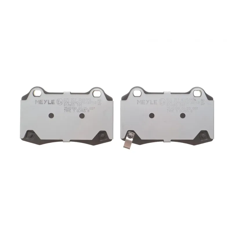 Колодки гальмівні задні MEYLE 025 257 4315/PD для Tesla Model S/X, Jeep Grand Cherokee IV, Chrysler 300C, 69.1x109.7x15.3 мм