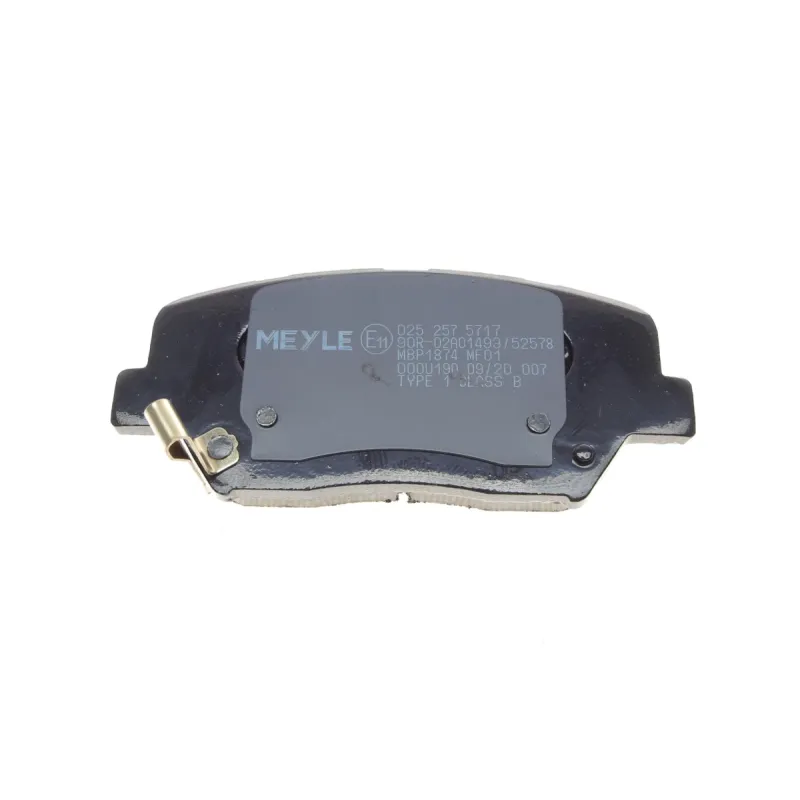 Колодки гальмівні передні MEYLE 025 257 5717 для Hyundai Santa Fe, Kia Sorento, Hyundai Creta, 59.7x132.7 мм
