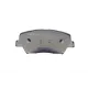 Колодки гальмівні передні MEYLE 025 257 5717 для Hyundai Santa Fe, Kia Sorento, Hyundai Creta, 59.7x132.7 мм