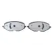 Колодки гальмівні передні MEYLE 025 261 6920/PD для Audi A3, VW Golf VIII, Seat Leon, 148.1 мм