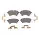 Колодки гальмівні задні MEYLE 025 262 6518 для Audi A4/A6/Q5/Q7, VW Touareg 2015-, 129x59x18.2 мм