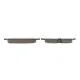 Колодки гальмівні задні MEYLE 025 262 6518 для Audi A4/A6/Q5/Q7, VW Touareg 2015-, 129x59x18.2 мм