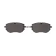 Колодки гальмівні передні MEYLE 025 264 1616 для Audi Q4 e-tron, VW ID.4, Skoda Enyaq iV (+датчик) 69.5x142.5 мм