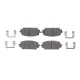 Колодки гальмівні передні MEYLE 025 264 6518 для Hyundai Santa Fe, Kia Sorento 2019-, 154.5x63.5x17.9 мм