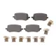 Колодки гальмівні задні MEYLE 025 264 8718 для Hyundai Tucson IV 2020-, Kia Sportage V 2021- (102x40.2x17.5 мм)