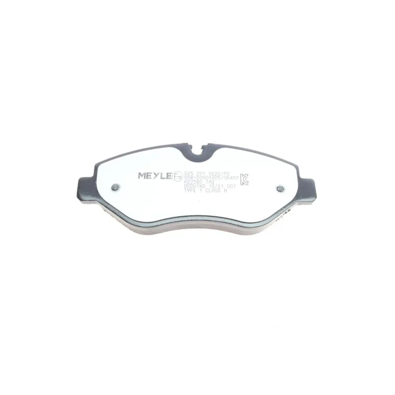Колодки гальмівні передні MEYLE 025 291 9220/PD для Mercedes-Benz Sprinter (906) 2006-, Vito (W639) 2003-, 163.2x67x20.7 мм