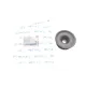 Подушка амортизатора переднього MEYLE 034 032 0044 для Mercedes-Benz Sprinter, Volkswagen LT 1995-2006 (нижня)