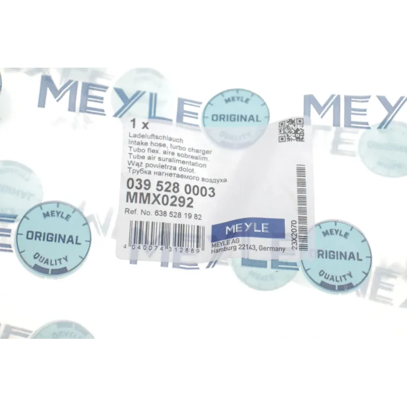 Патрубок інтеркулера MB Vito (W638) 2.2CDI