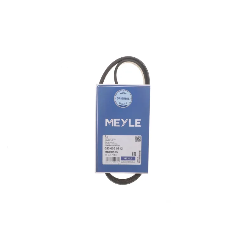 Ремінь генератора MEYLE 050 005 0812 для BMW 3 (E46)/5 (E39)/X5 (E53) 2.5D/3.0D 1998-2006, 5PK812
