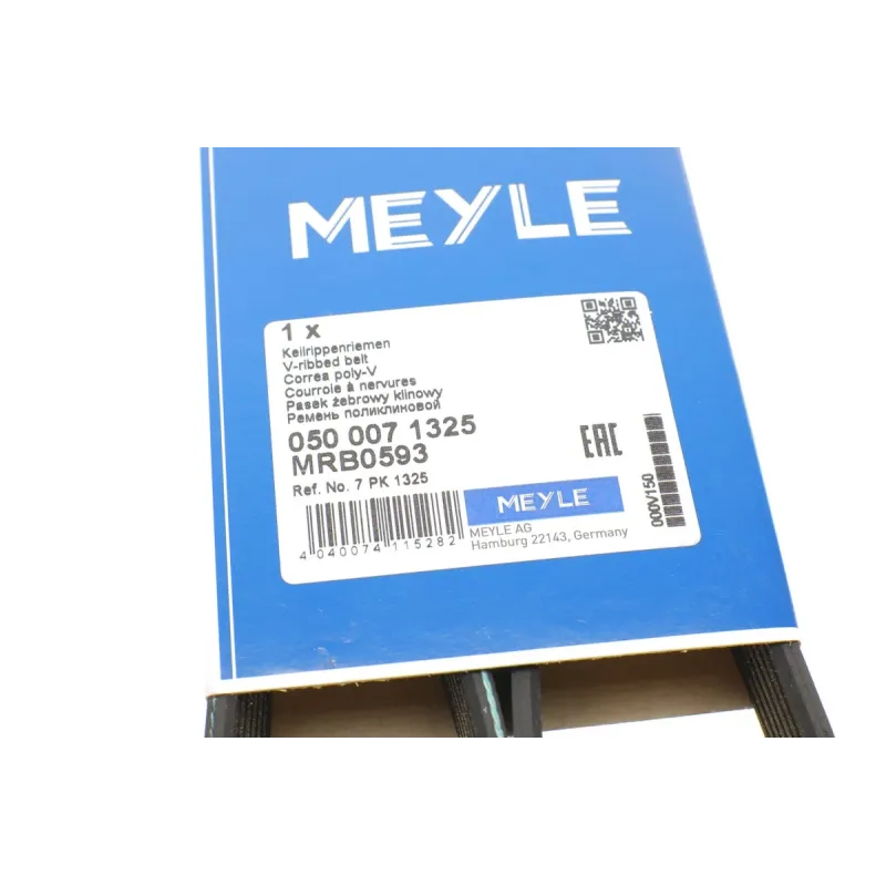 Ремінь генератора MEYLE 050 007 1325 для Iveco Daily III/IV/VI 2.3 JTD 7PK1325