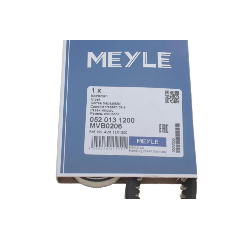 Ремінь генератора MEYLE 052 013 1200 для IVECO EUROSTAR 420 л.с. 1993-2002, 13x1200 мм