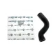 Патрубок інтеркулера MEYLE 100 036 0075 для Volkswagen Sharan, Touareg 1.9TDI/2.5TDI 1995-2010, правий