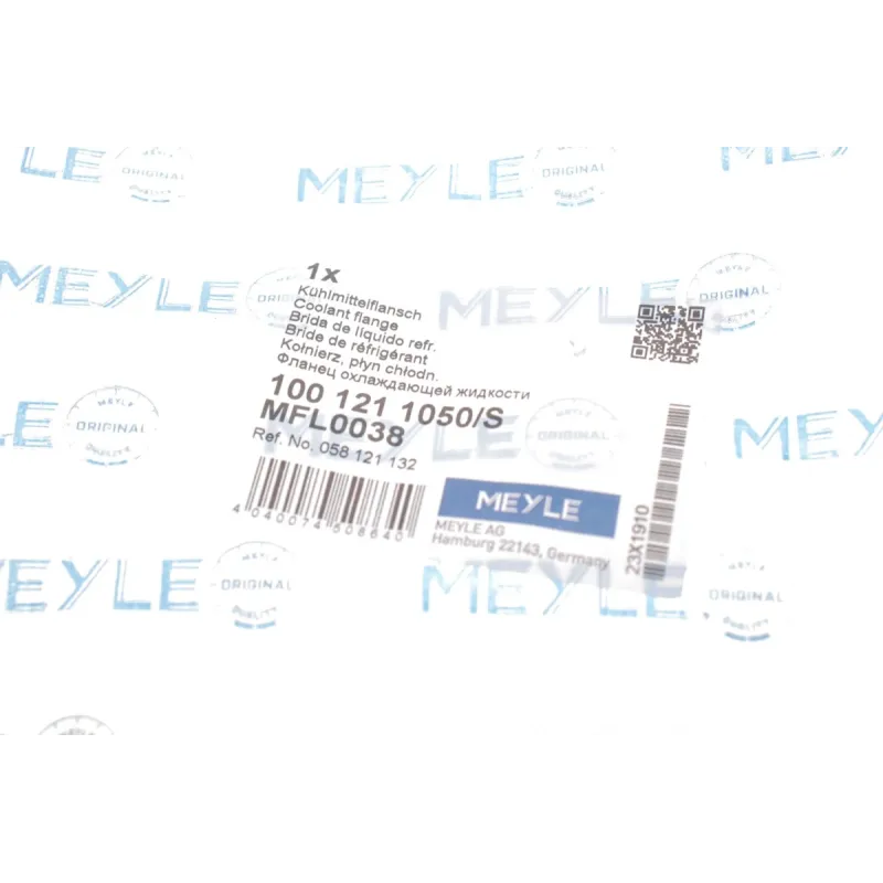 Фланець системи охолодження MEYLE 100 121 1050/S для Audi A4/A6, VW Passat 1.8 1994-2005