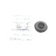 Сайлентблок важеля переднього нижнього MEYLE 100 407 0057 для Volkswagen T3 1979-1992, 26x66 мм