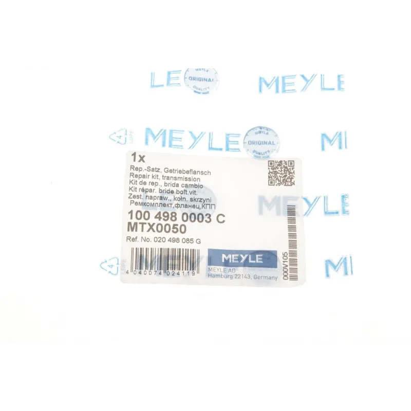 Сальник півосі MEYLE 100 498 0003 C для VW Caddy, Skoda Octavia, Audi A3