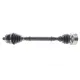 Піввісь передня ліва MEYLE 100 498 0666 для Audi A4 B5, VW Passat B5 1994-2005 614 мм