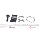 Піввісь передня ліва MEYLE 100 498 0706 для Audi A4 B5, VW Passat B5/B5.5 1995-2005 (614мм, 33x30x614мм)