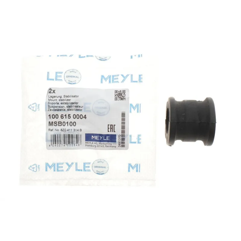 Втулка стабілізатора переднього MEYLE 100 615 0004 для VW Polo, Skoda Fabia (d=21mm)