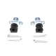 Стабілізатор передній MEYLE 100 653 0003/HD з хомутами для Audi A1, VW Polo, Skoda Fabia