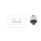 Сайлентблок важеля (переднього/знизу/ззаду) Citroen C4/Peugeot 308/3008 13-
