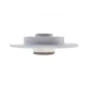 Диск гальмівний (задній) Citroen C4 II/Peugeot 308 08- (249х9) (+ABS) (з підшипником)