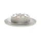 Диск гальмівний задній MEYLE 115 523 0018 для VW Caddy III 2004-2015, Audi A3 2003-2013, 255x10 мм
