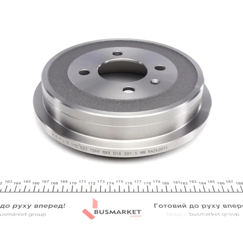 Барабан гальмівний задній MEYLE 115 523 1049 для Seat Cordoba, VW Polo 1993-2005 (200x240 мм)