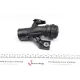 Фланець системи охолодження MEYLE 16-14 036 0000/HD для Nissan Qashqai 1.5 dCi 2007-2013, Охолоджувач наддувального повітря