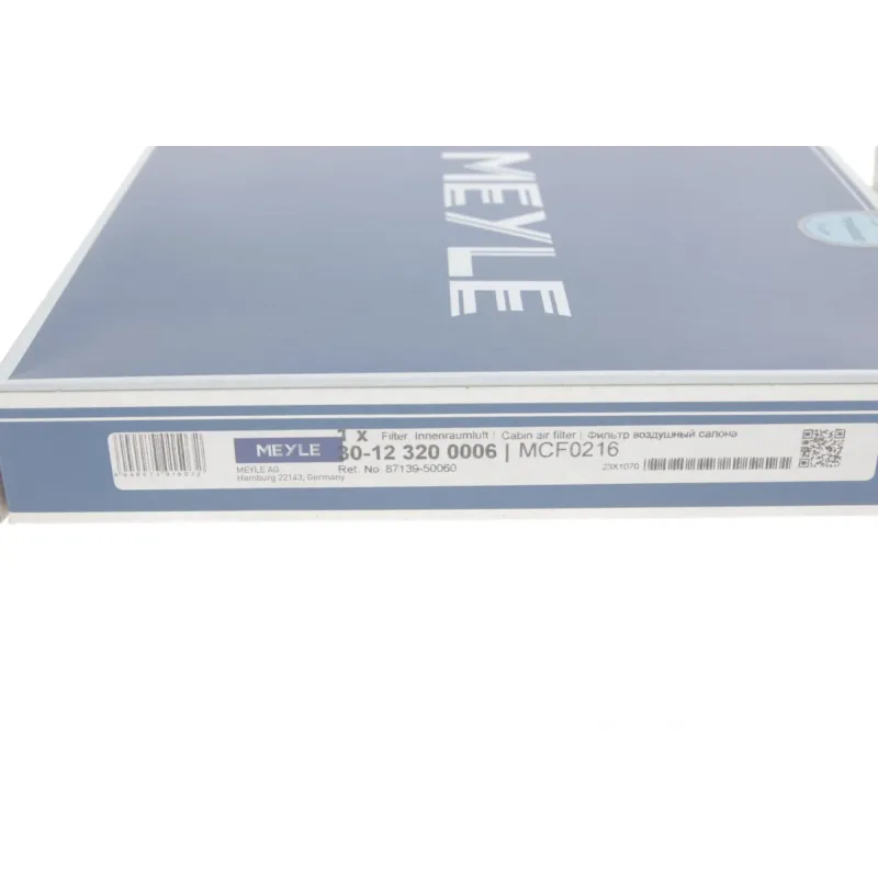 Фільтр салону MEYLE 30-12 320 0006 вугільний для Toyota, Lexus, Subaru, Jaguar F-PACE, XF, XE, Land Rover Discovery V