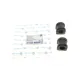 Втулка стабілізатора MEYLE 30-14 715 0000 задня вісь ліворуч Toyota Avensis T25 2003-2008 d=19mm