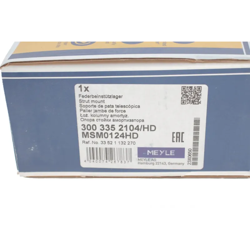 Подушка амортизатора задня MEYLE 300 335 2104/HD для BMW 5 E34 1988-1997